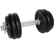 Гантель LifeFit F-CIN-15-3 15kg (Black/Silver)