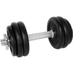 Gantera LifeFit F-CIN-15-3 15kg (Black/Silver)