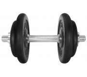 Гантель LifeFit F-CIN-17-3 17kg(Black/Silver)