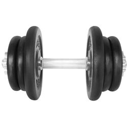 Gantera LifeFit F-CIN-22-3 22kg (Black/Silver)