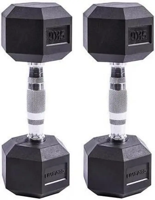 Гантель LivePro LP8005/7.5/BK 2x7.5kg (Black) - 2
