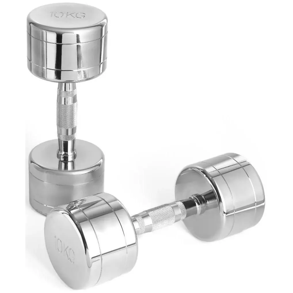 Гантель LivePro MDPO2017/10/SR 10kg (Silver)