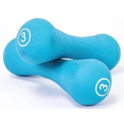 Гантель LiveUp LS2002/03/BU 2x3kg (Blue)