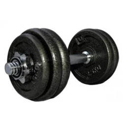 Гантель LiveUp LS2311/15/GY 15kg (Black)