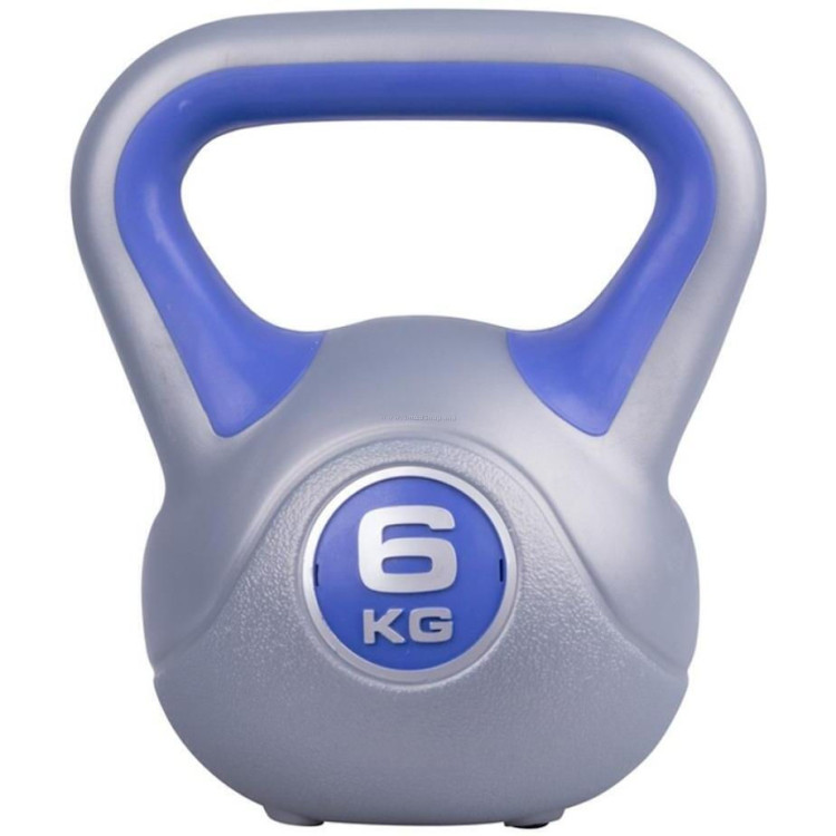Гиря LiveUp LS2047/06/BU 6kg (Grey/Blue)