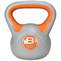Гиря LiveUp LS2047/08/OG 8kg (Grey/Orange)