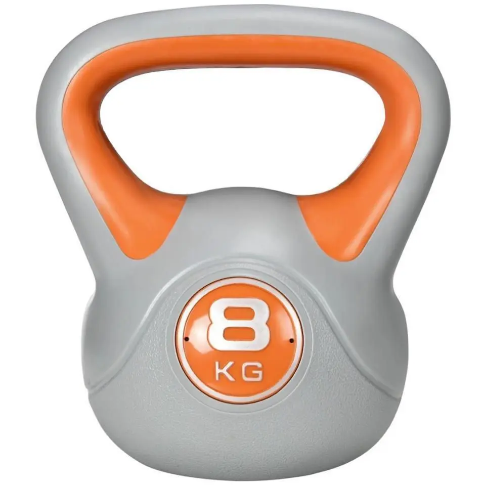 Гиря LiveUp LS2047/08/OG 8kg (Grey/Orange)