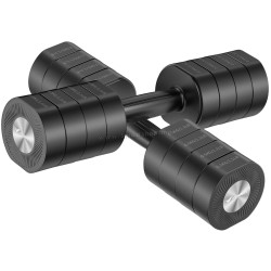 Gantere reglabile Merach MR-2444 2x4kg (Black)