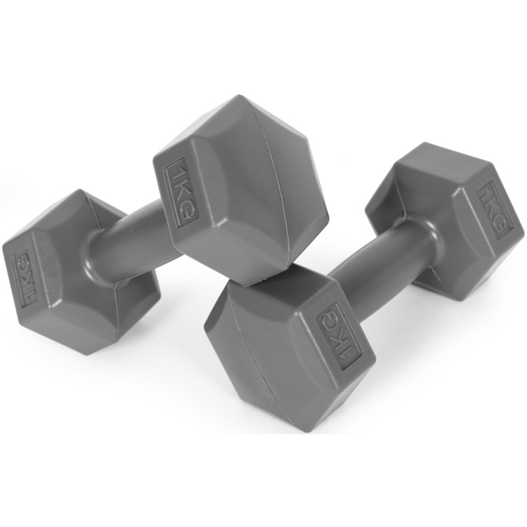 Гантели Modern Home HCD-2-DGY 2x1kg (Black)