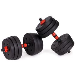 Гантели-штанга 2в1 Modern Home GB-SX 2x10kg (Black/Red)