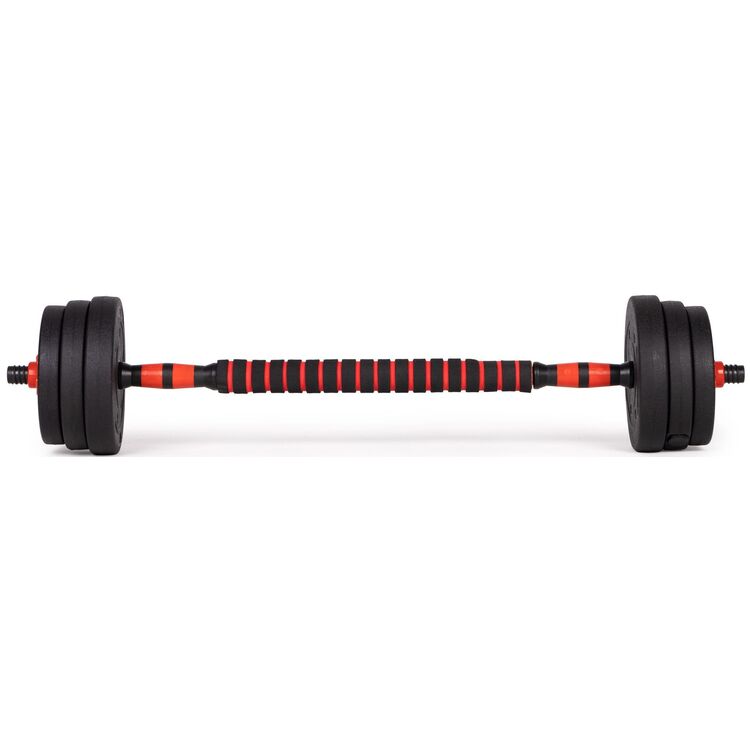 Гантели-штанга 2в1 Modern Home GB-SX 2x10kg (Black/Red)