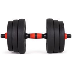 Gantere-haltera 2in1 Modern Home GB-SX 2x15kg (Black/Red) Thumb