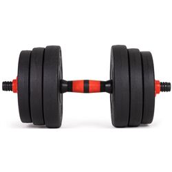 Гантели-штанга 2в1 Modern Home GB-SX 2x20kg (Black/Red) Thumb
