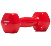 Gantera de vinil Orion VDB-03-2 2kg (Red)