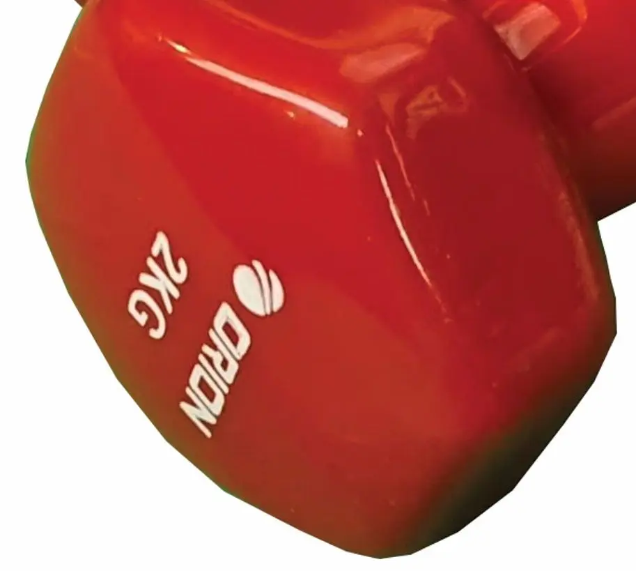 Gantera de vinil Orion VDB-03-2 2kg (Red)