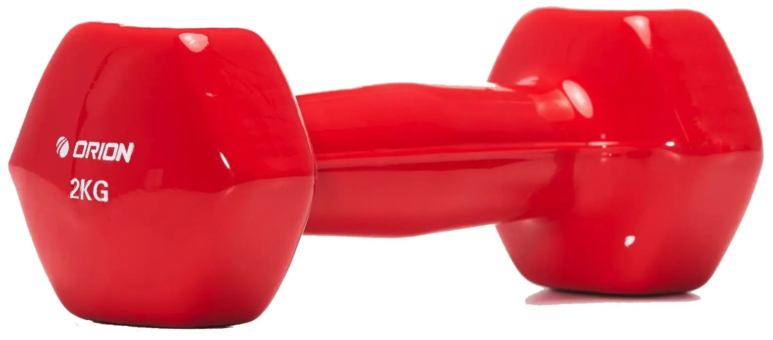 Gantera de vinil Orion VDB-03-2 2kg (Red)