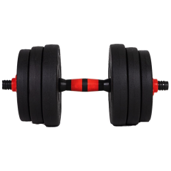 Gantere-haltera 2in1 Orion DBS-30-OR 30kg (Black/Red) Thumb