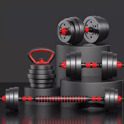 Gantere-haltera 2in1 Orion DBS-30-OR 30kg (Black/Red) Thumb