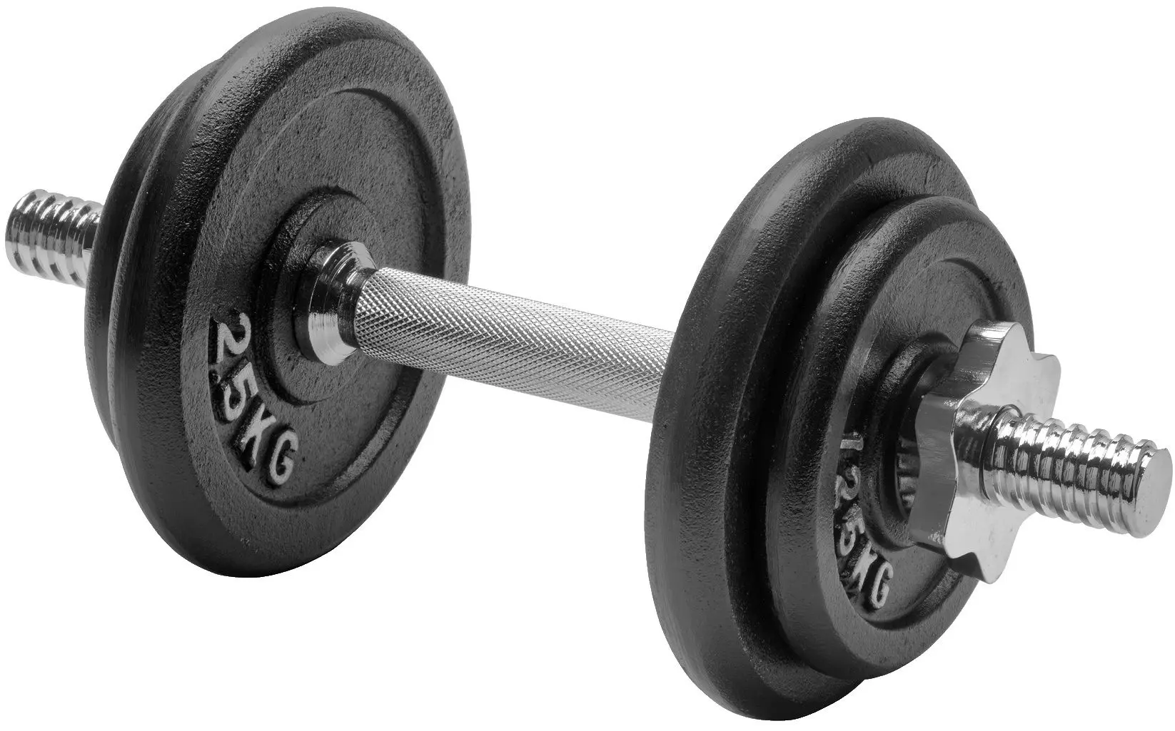 Набор гантелей с кейсом PX-Sport WS-108 2x10kg (Black/Chrome)