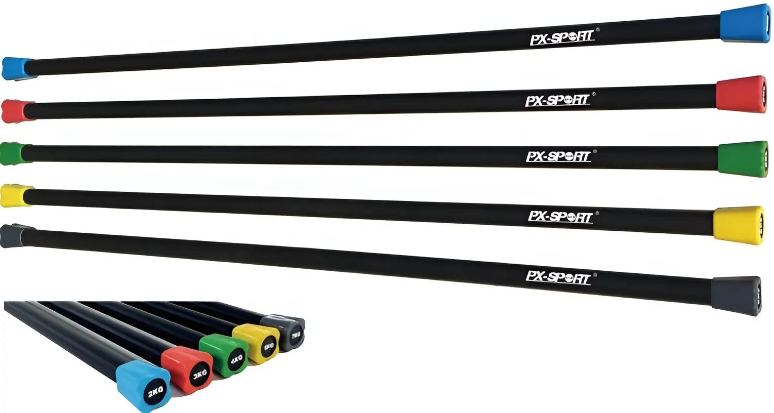 Baston gimnastic PX-Sport BC213 4 kg