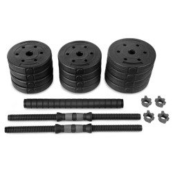 Гантели-штанга 2в1 Spokey Pondus 2x10kg (Black) Thumb