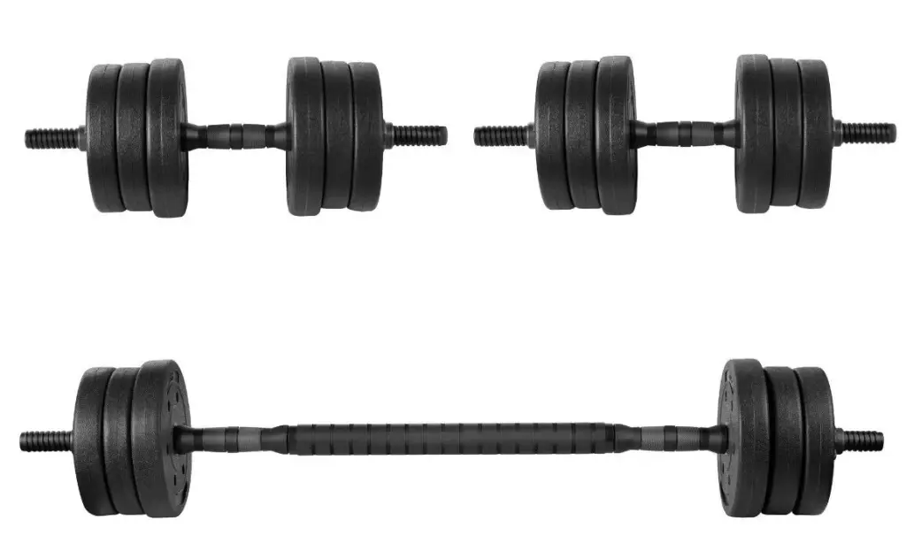 Гантели-штанга 2в1 Spokey Pondus 2x10kg (Black)