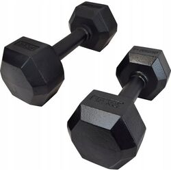 Гантель гексагональная Sport STI1730 10kg (Black) Thumb