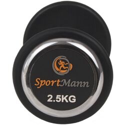 Gantera cauciucata Sportmann Deluxe 2.5 kg Thumb