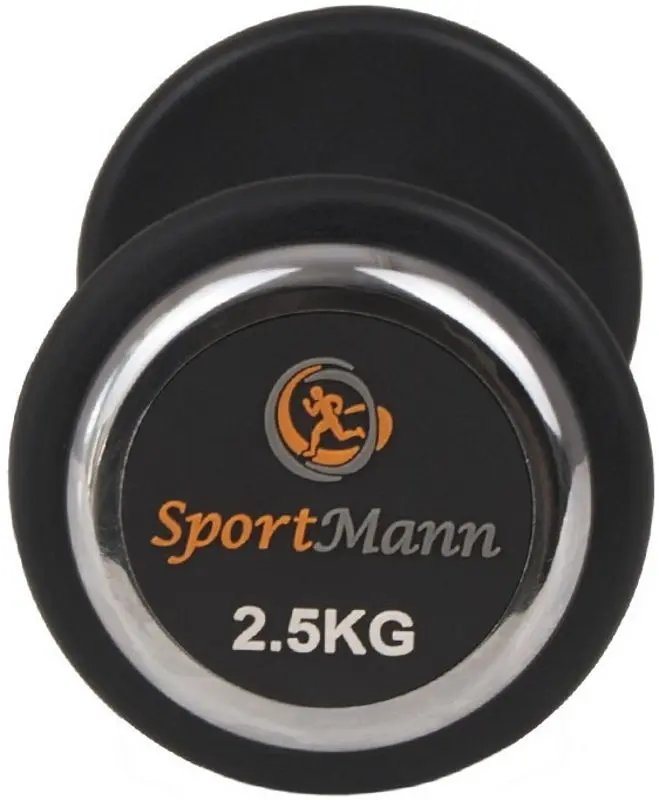 Gantera cauciucata Sportmann Deluxe 2.5 kg