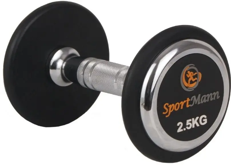 Gantera cauciucata Sportmann Deluxe 2.5 kg