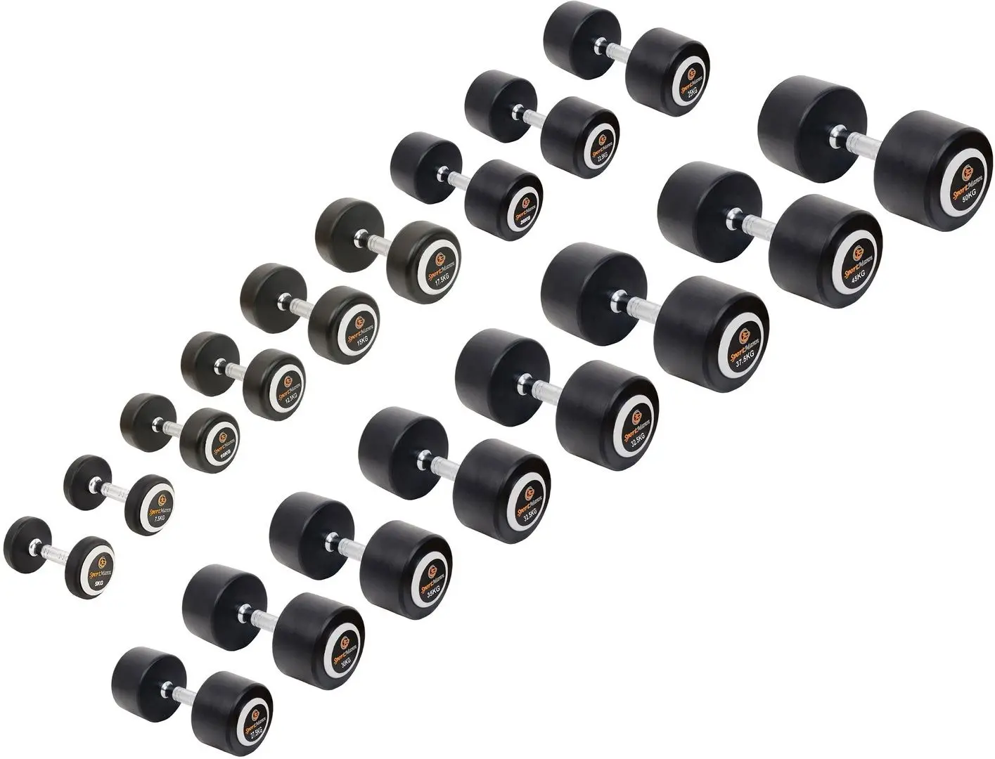 Гантель обрезиненная Sportmann Deluxe (5 kg)