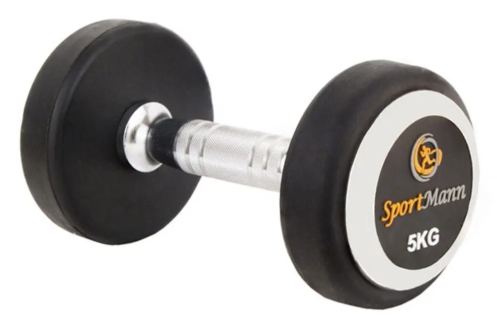 Гантель обрезиненная Sportmann Deluxe (5 kg)