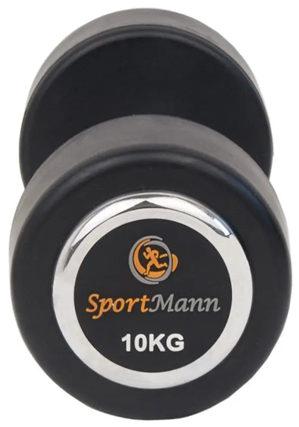 Gantera Sportmann Deluxe 10kg (Black/Chrome)