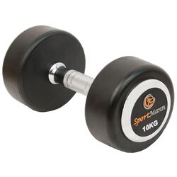 Гантель Sportmann Deluxe 10kg (Black/Chrome)