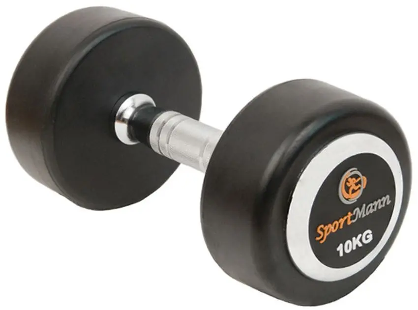 Gantera Sportmann Deluxe 10kg (Black/Chrome)