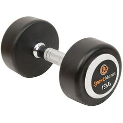 Gantera Sportmann Deluxe 15kg (Black/Chrome)