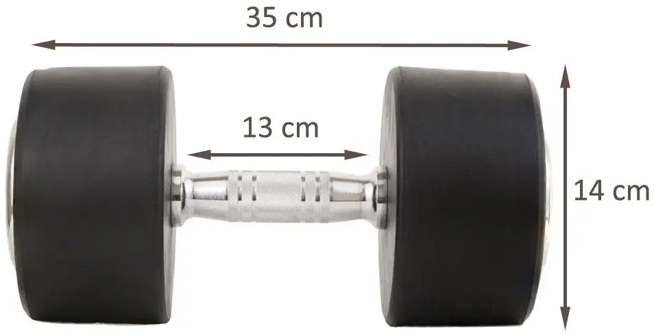 Gantera Sportmann Deluxe 17.5 kg - 6