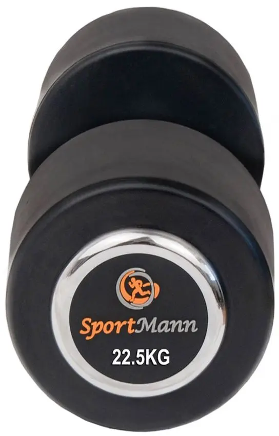 Gantera Sportmann Deluxe 22.5kg (Black/Chrome) - 2