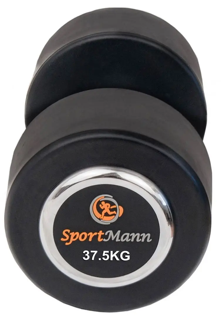 Гантель Sportmann Deluxe 37.5kg (Black/Chrome)