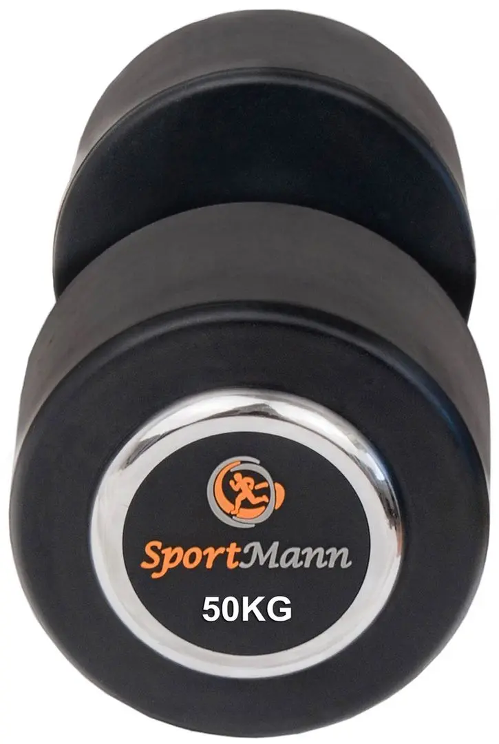 Gantera Sportmann Deluxe 50kg (Black) - 2
