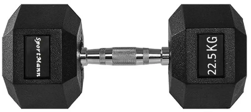 Gantera Sportmann SM1182 22.5kg (Black/Chrome)