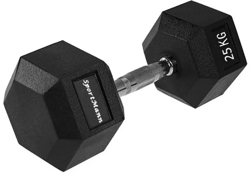 Gantera Sportmann SM1183 25kg (Black/Chrome)