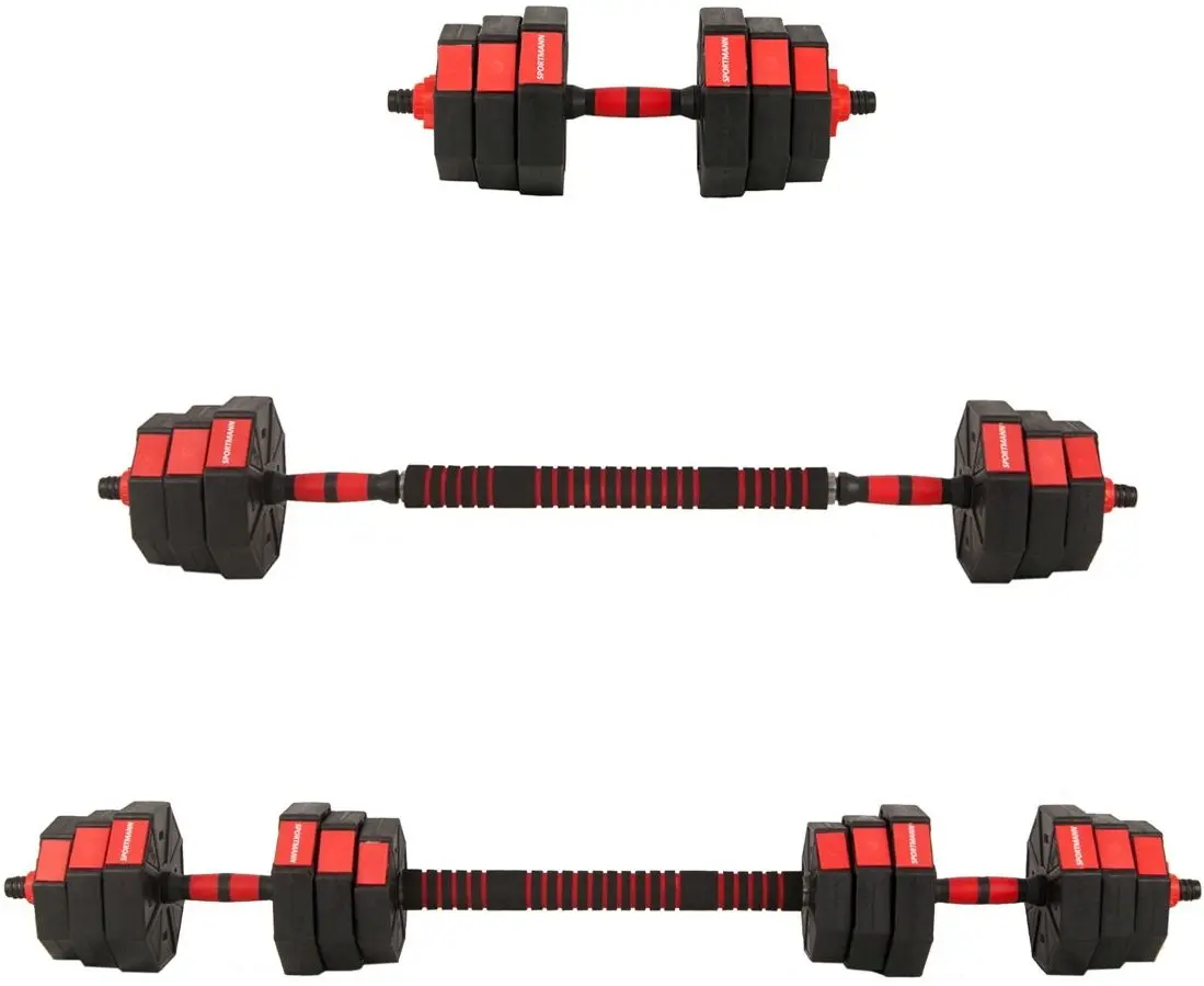 Gantere-haltera 2in1 Sportmann SHG06 20kg - 6