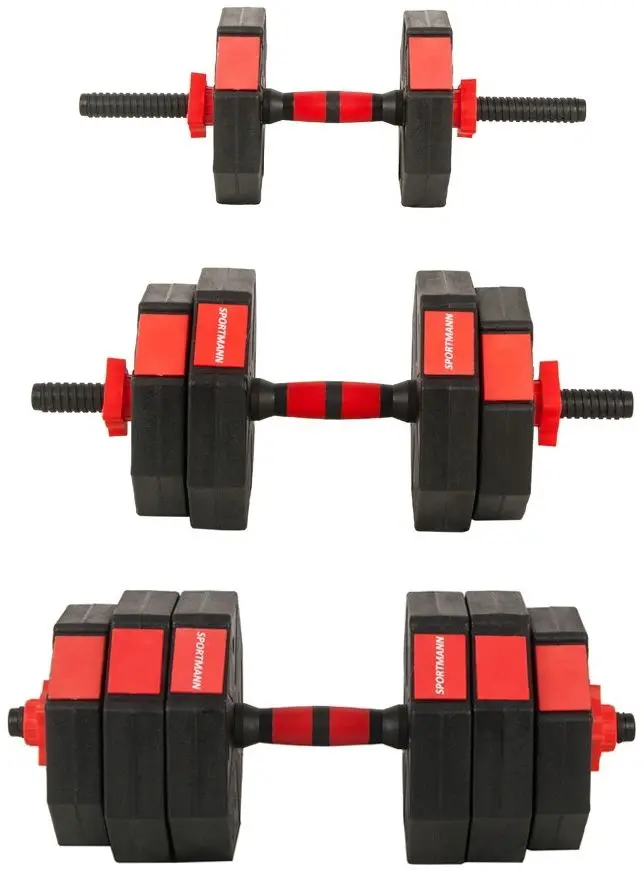 Gantere-haltera 2in1 Sportmann SHG06 30kg