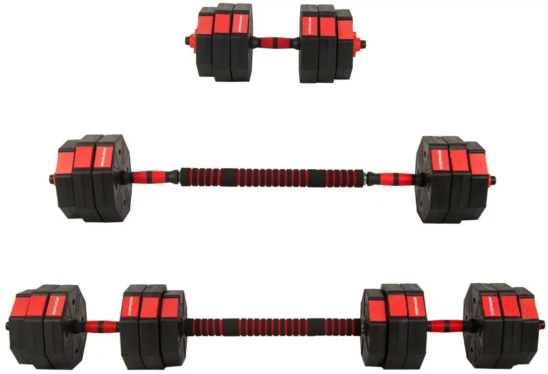 Gantere-haltera 2in1 Sportmann SHG06 30kg