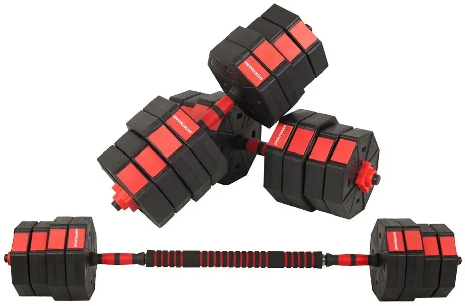 Gantere-haltera 2in1 Sportmann SHG06 40kg