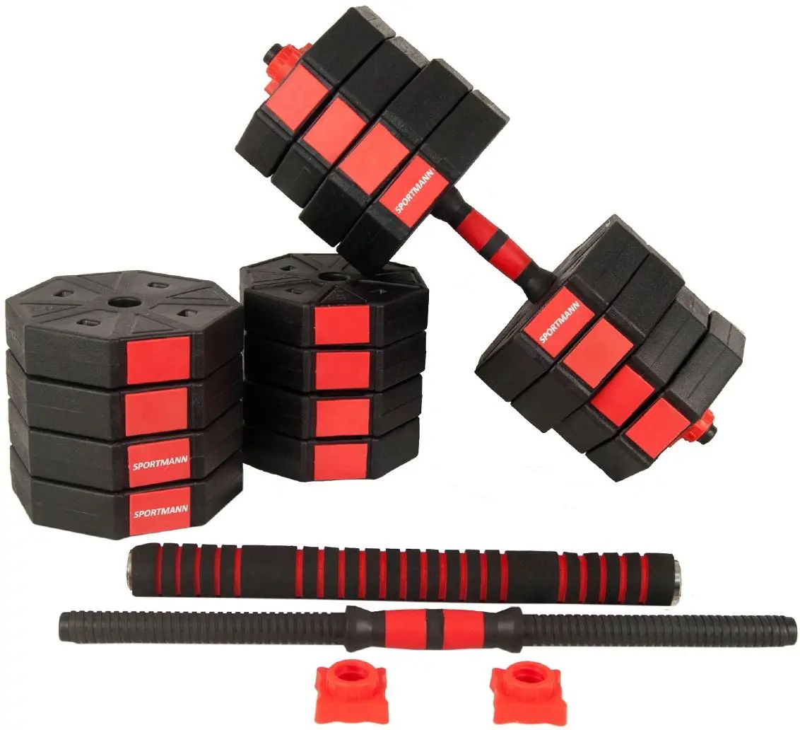 Gantere-haltera 2in1 Sportmann SHG06 40kg