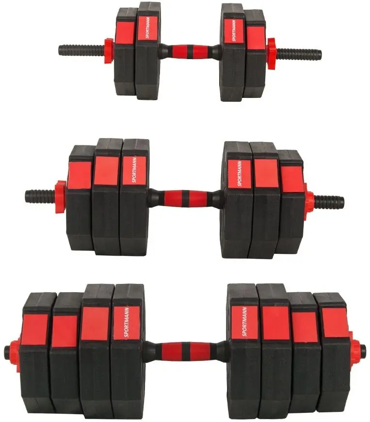 Gantere-haltera 2in1 Sportmann SHG06 40kg