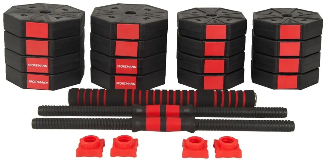 Gantere-haltera 2in1 Sportmann SHG06 40kg