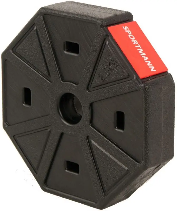 Gantere-haltera 2in1 Sportmann SHG06 40kg